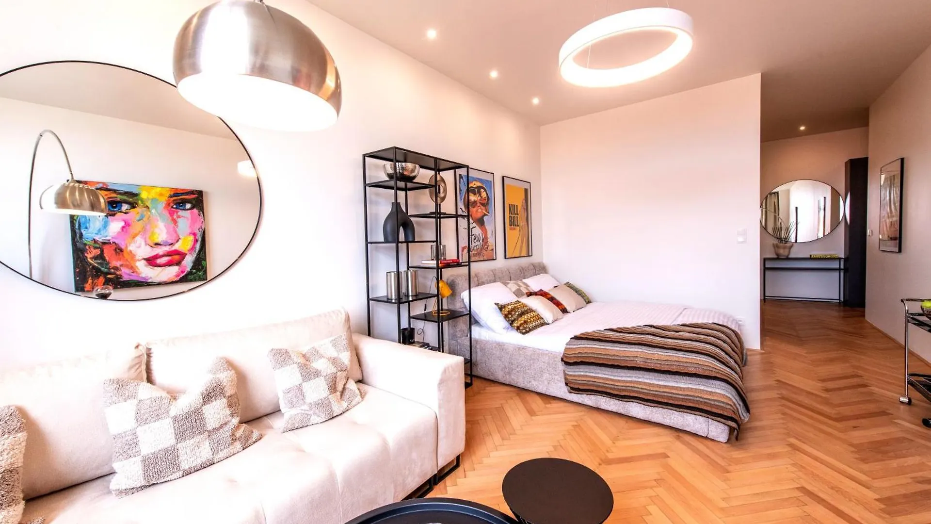 Sunny & Quiet Studio In Peaceful Hood,Metro Access Prague Czech Republic
